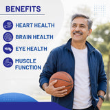 Men 50+ Multivitamins & Multiminerals 60 Veg Tablets | Senior Wellness