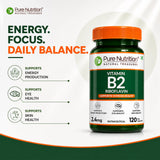 Vitamin B2 Riboflavin 2.4 mg | 120 Vegetarian Capsules