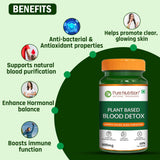 Plant-Based Blood Detox  Neem, Manjistha, Beetroot & Turmeric | 800mg