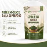 Organic Spirulina Powder | Single Ingredient Superfood | 100g