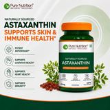 Astaxanthin 4mg Veg Capsules Eye, Skin & Muscle Health | Natural Antioxidant
