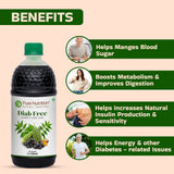 Diab Free Herbal Juice  Karela, Jamun, Neem & Fenugreek Blend