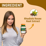 Rhodiola Rosea Root Extract – 500mg | 3% Rosavins | Stress & Energy Support