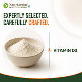 Vitamin D3 10,000 IU | 250 mcg Vitamin D3 | 60 Vegetarian Tablets