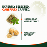 Horny Goat Weed with Maca Root  Herbal Vitality & Wellness Supplement
