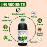 Cardia Herbal Juice  Arjuna, Brahmi, Ashwagandha & Ayurvedic Wellness Blend