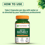 Keto Fatmelt  Garcinia Cambogia, Green Tea & L-Carnitine | Weight Support