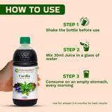 Cardia Herbal Juice  Arjuna, Brahmi, Ashwagandha & Ayurvedic Wellness Blend