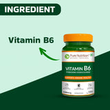 Vitamin B6 (Pyridoxine) Capsules 120 Count Mood, Brain & Immune Support