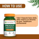 Progut 50 Billion CFU | Advanced Probiotic for Gut & Immune Health| 60 veg Capsules