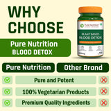 Plant-Based Blood Detox  Neem, Manjistha, Beetroot & Turmeric | 800mg