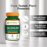 Selenium 40 mcg (L-Selenomethionine) | 120 Veg Tablets