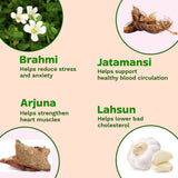Cardia Herbal Juice  Arjuna, Brahmi, Ashwagandha & Ayurvedic Wellness Blend