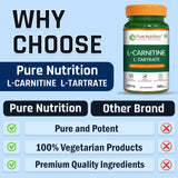 L-Carnitine L-Tartrate 500mg Veg Capsules  Fat Metabolism & Energy