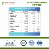 BCAA 5000mg 2:1:1 Ratio | Leucine, Isoleucine & Valine | Unflavoured Powder | Watermelon |Orange