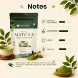 Japanese Matcha Green Tea Powder 50g | Premium Japanese Matcha | Finely Ground Green Tea Powder for Tea, Lattes & Smoothies