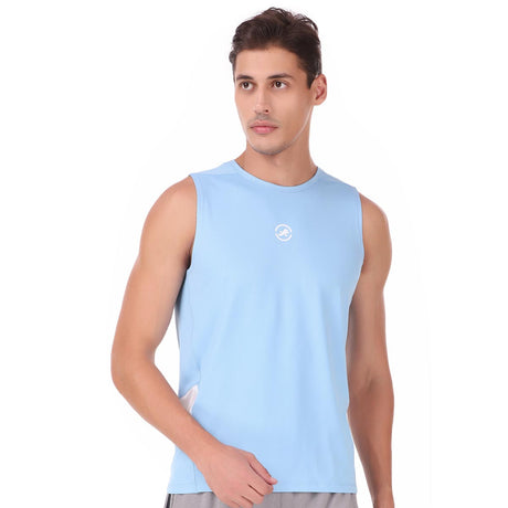 Performance Aero Mesh Tshirt For Men CS (Maya Blue)