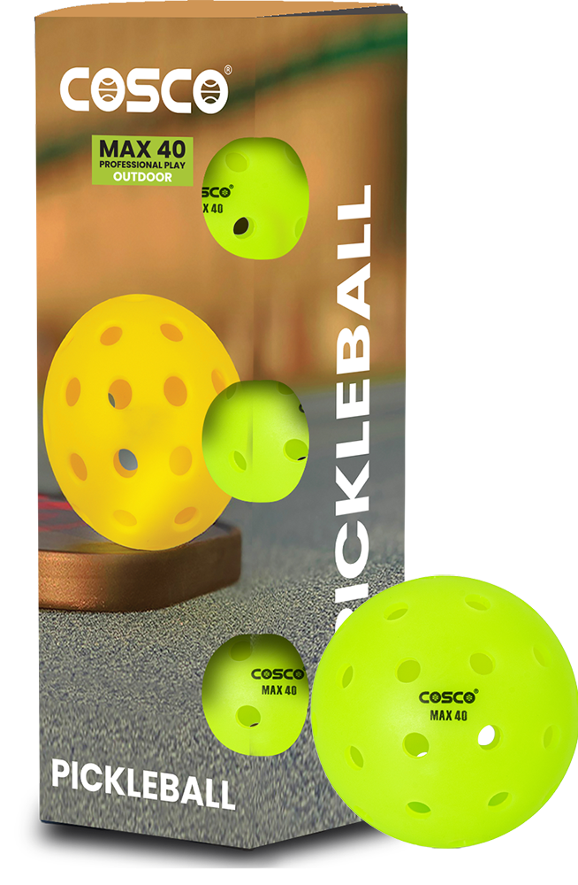 Cosco MAX 40 Outdoor PickleBall - Cosco Pickleball Equipment
