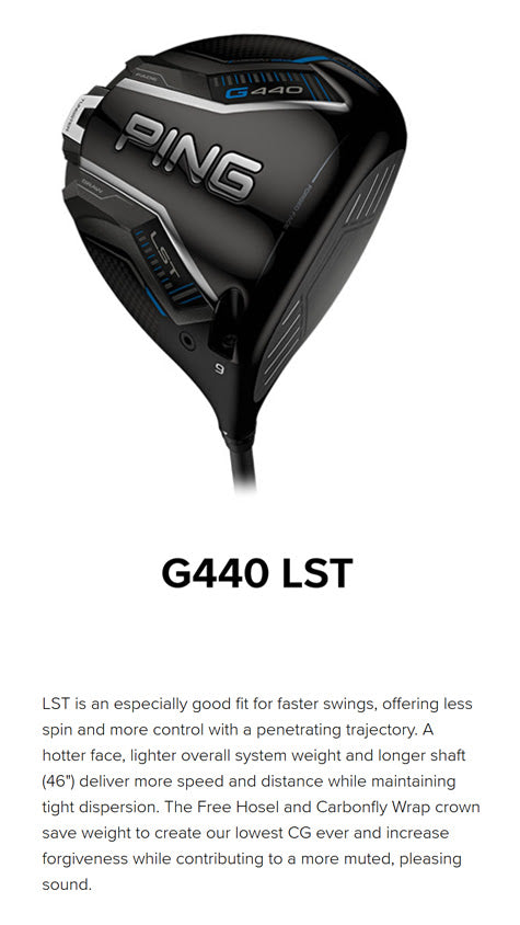 Ping G440 LST Driver