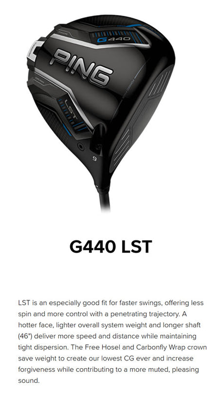 Ping G440 LST Driver