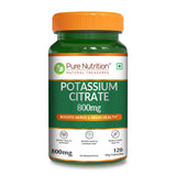 Potassium Citrate 800mg  Nerve, Kidney & Bone Health | 120 Veg Capsules