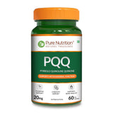 PQQ Pyrroloquinoline Quinone | Mitochondrial Energy & Cognitive Support - Nutrition by Pure Nutrition