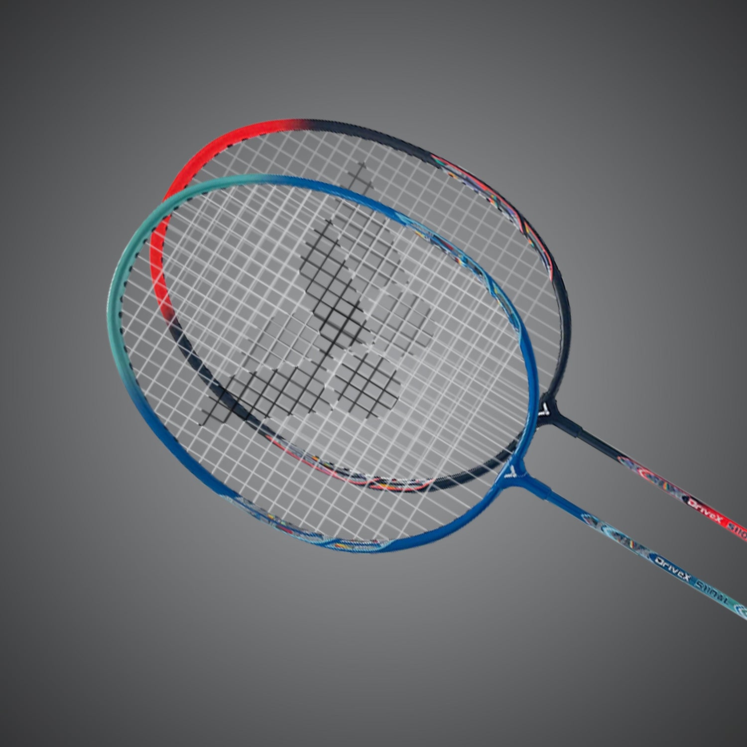 DX-5110AL RD Strung Badminton Racket (Set of 2)