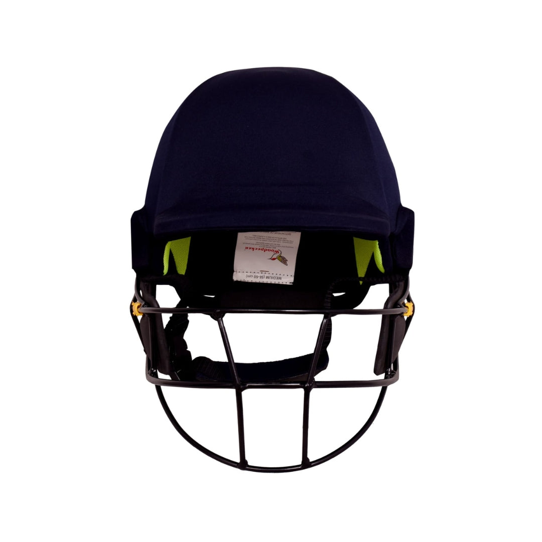 Woodpecker Pro Cricket Helmet With Cloth (Single Wire)