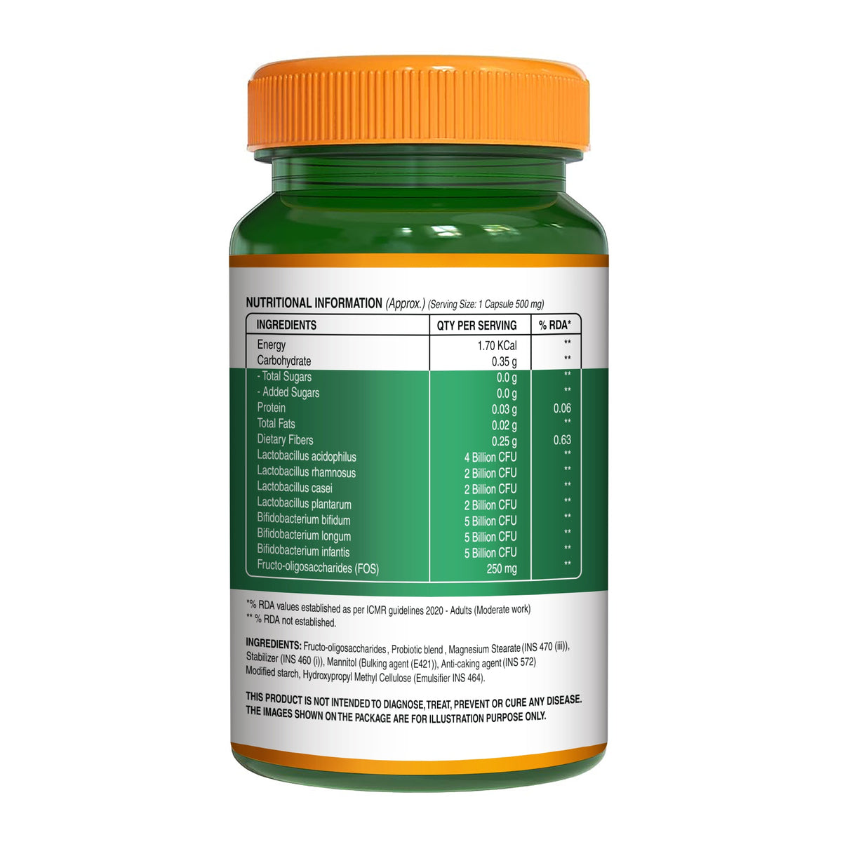 Gut Health Combo: Probiotics 25 Billion CFU + Digestive Enzymes