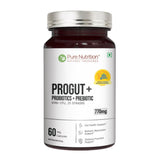 PROGUT+ Probiotics 60 Billion CFU + Prebiotic Gut & Immune Health