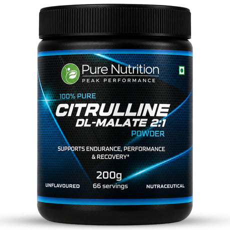 L-Citrulline DL-Malate 2:1 Powder – Unflavored | Nitric Oxide & Endurance