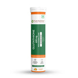 Glutathione 600mg with Vitamin C & Saffron  15 Effervescent Skin Glow Tablets