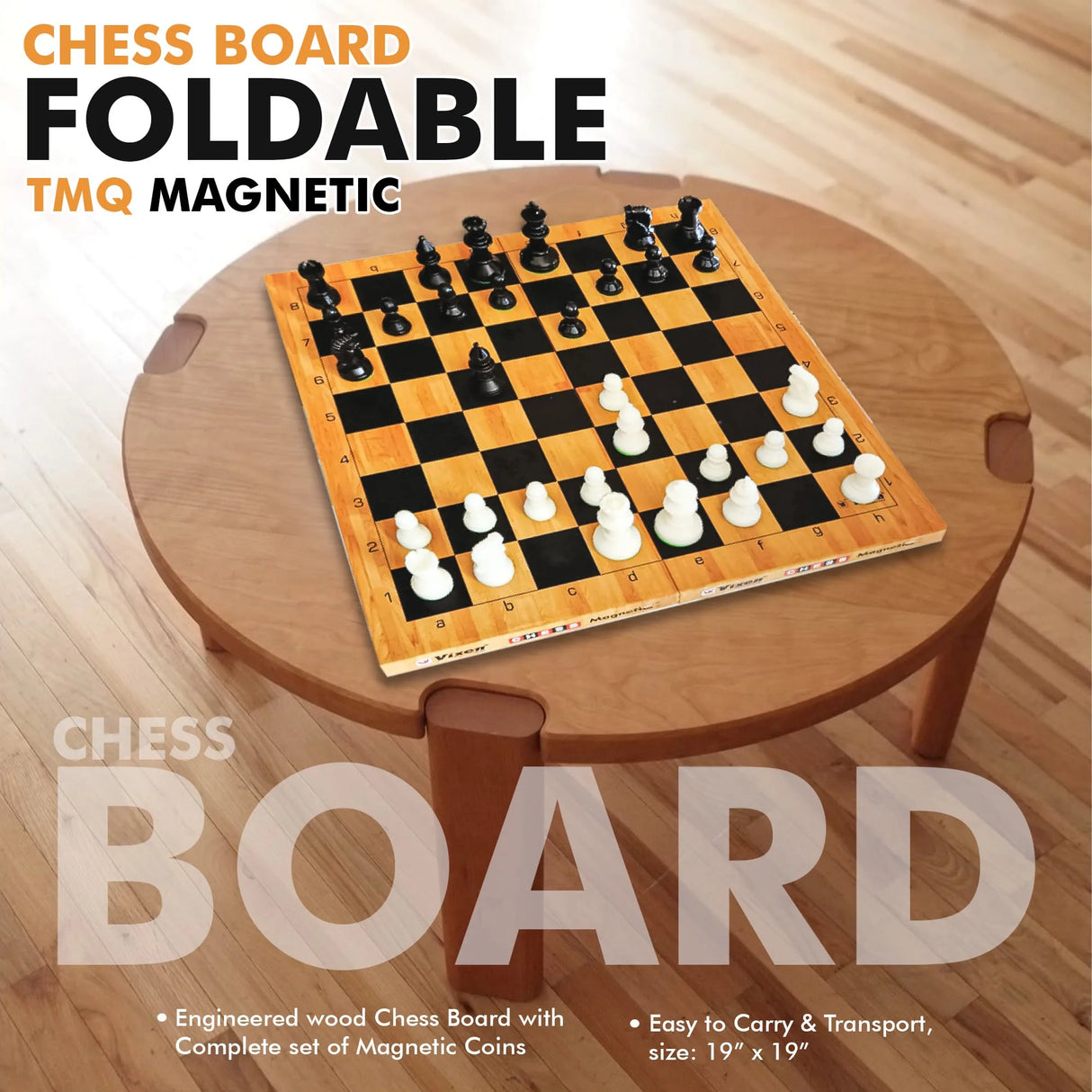 VIXEN CHESS BOARD FOLDABLE TMQ MAGNETIC
