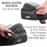Gods Zeon R1 - Magnetic motorcycle Tank Bag with Capsule Rain Cover (compatible with all bikes)