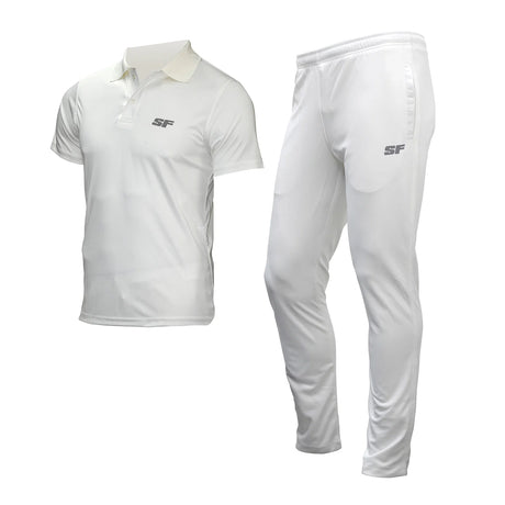 SF Ranji Cricket Whites Combo (Half Sleeve) | Sf