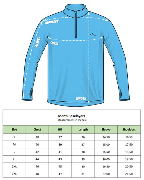 Reccy Mens QZip Flex Tee