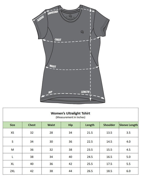 Reccy Womens Ultralight Athletic T-shirt