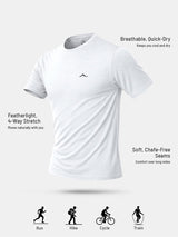 Reccy Men's Ultralight Athletic T-shirt