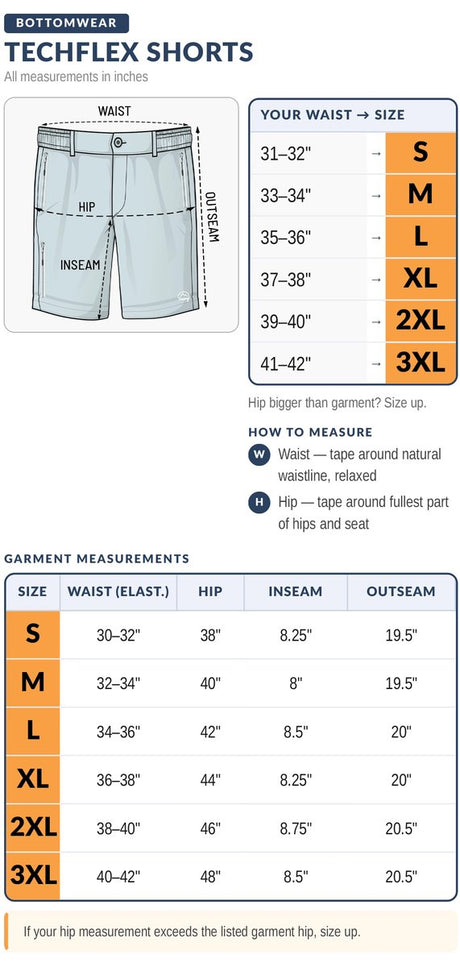 Reccy Men's TechFlex Shorts