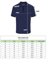 Reccy Men's Navy Blue Polo Tshirt