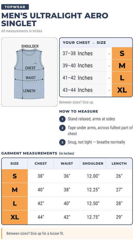 Reccy Men's Ultralight Aero Singlet