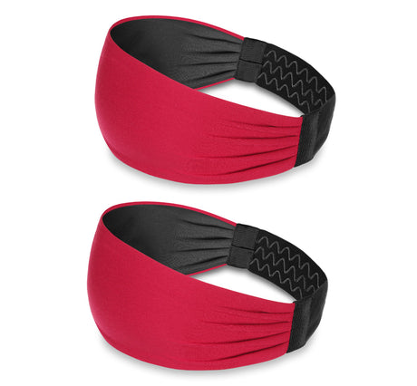 Sports Headband For Men and Women (Blood Red)