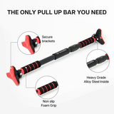 pull up bar red