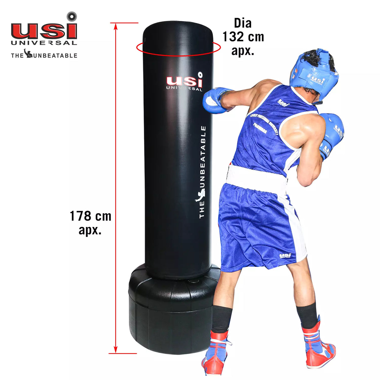 USI 706FSL FREE STANDING PUNCH/KICK BAG
