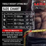 Weight Lifting Belt Padded Leather - 790SL4 USI | Kibi Sports