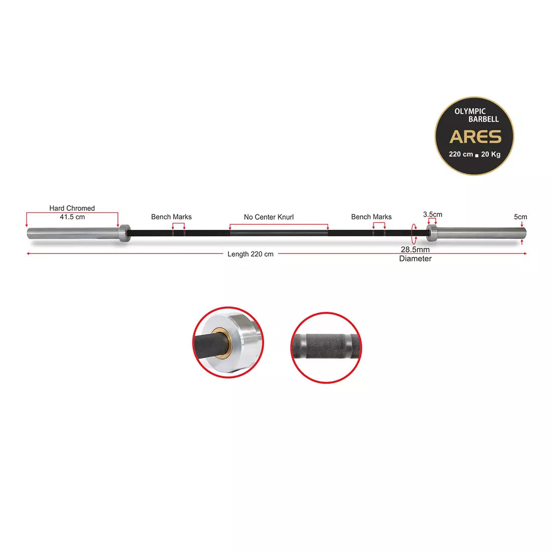 USI Ares Olympic Barbell