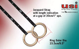 USI Wooden Gym Ring (Premium Quality)