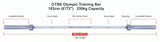 USI OTB6 OLYMPIC TRAINING BAR