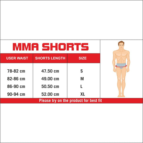 MMA Shorts - 411AEB USI | Kibi Sports