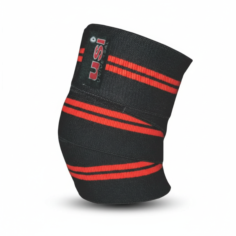 2 Line Knee Wraps - 733KW USI | Kibi Sports
